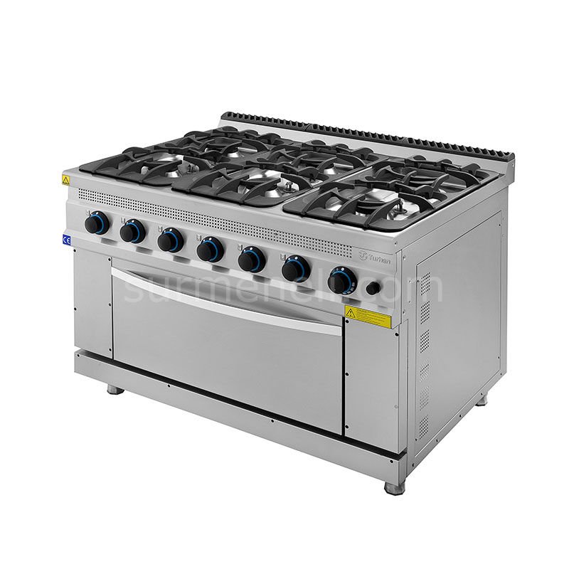 Turhan Çelik 6 lı Gazlı Kuzine