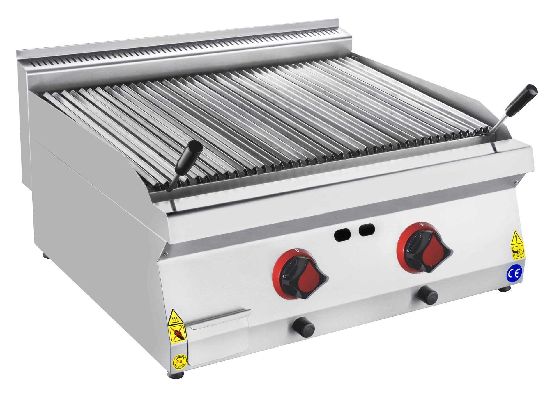 CSA İNOX - IZGARA EDGE LAVATAS BALIK SIRTI GAZLI 800*700*300 14,330 kW 20 mbar