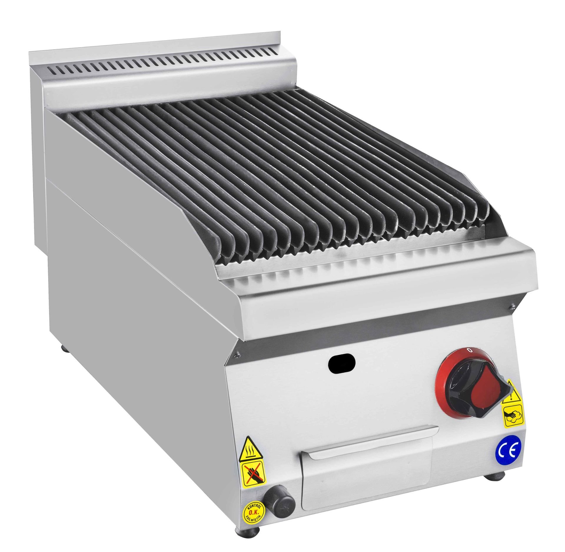 CSA İNOX - IZGARA EDGE SULU DOKUM GAZLI 400*700*300 7,165 kW 20 mbar