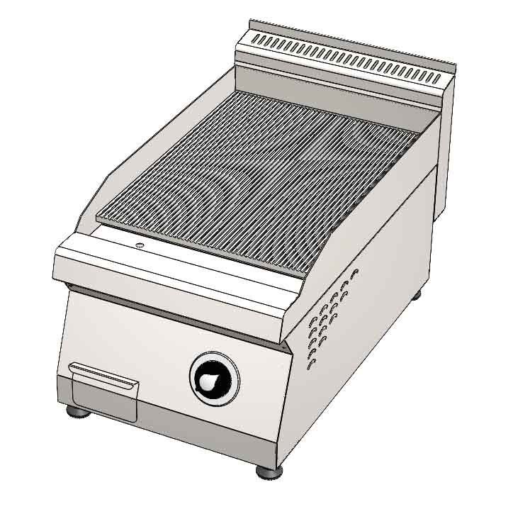 CSA İNOX - IZGARA EDGE TAM KANALLI ELEKTRIKLI 400*700*300 380V-50Hz / 4.5 KW
