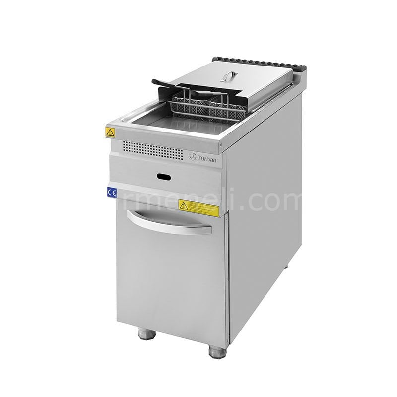 Turhan Çelik 40 Lık Tekli Gazlı Fritöz