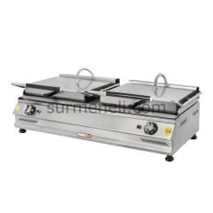 Görkem - 12 Dilim Çift Kapaklı Tost Makinesi Elektrikli
