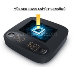 ESCOBARİSTA - DEMLEME PROFİLLİ DİJİTAL TARTI-BEYAZ