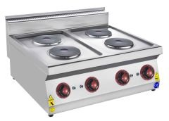 CSA İNOX - OCAK EDGE SET USTU ELEKTRIKLI 800*700*300 220V-50Hz / 10 KW