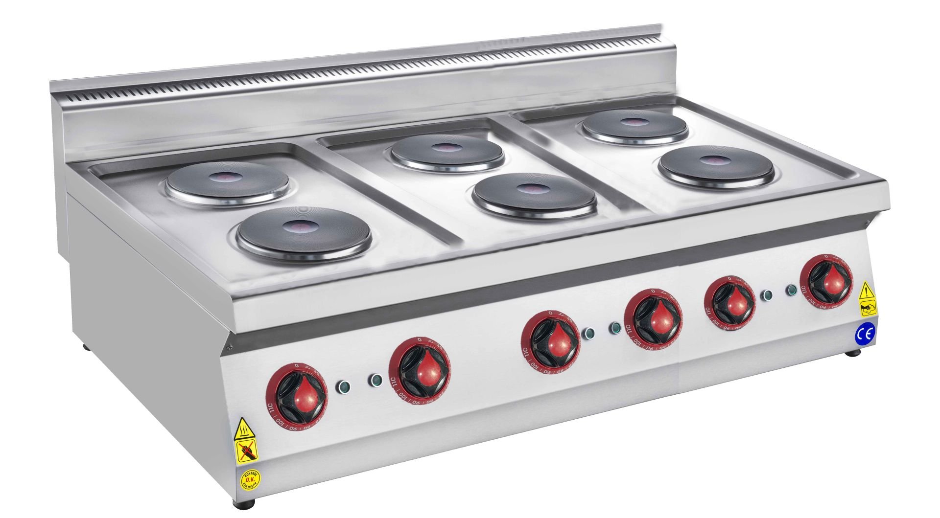 CSA İNOX - OCAK EDGE SET USTU ELEKTRIKLI 120*70*30 380V-50Hz / 15 KW