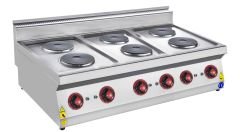 CSA İNOX - OCAK EDGE SET USTU ELEKTRIKLI 120*70*30 380V-50Hz / 15 KW