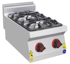 CSA İNOX - OCAK EDGE SET USTU GAZLI 400*700*300 14,330 kW 20 mbar