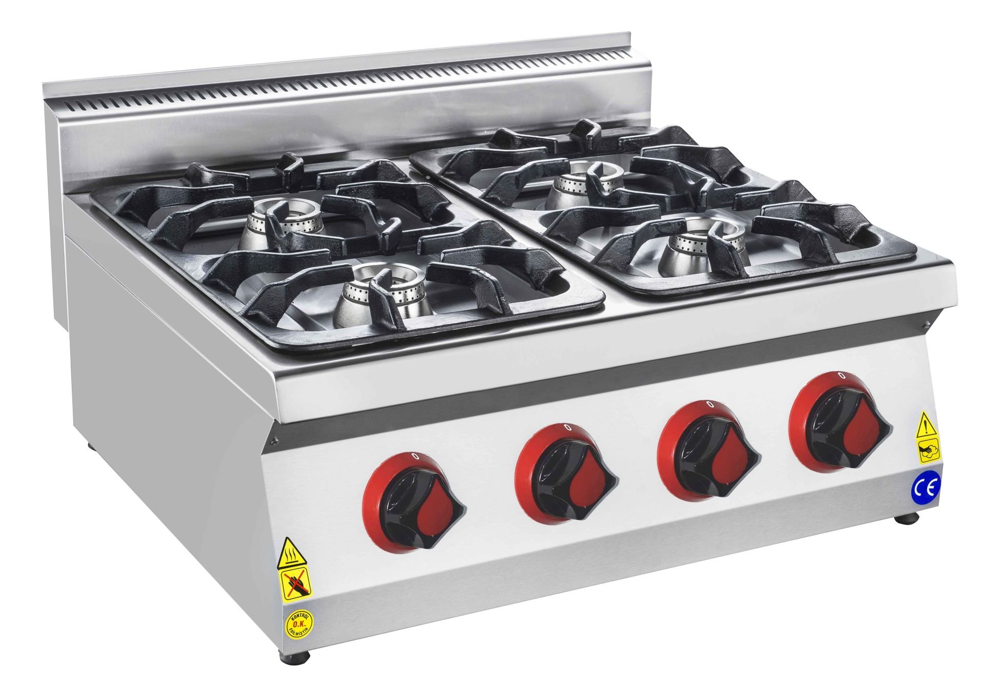 CSA İNOX - OCAK EDGE SET USTU GAZLI - LPG 800*700*300 22,307 kW 30 mbar