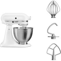 KitchenAid 4,3 L Classic Stand Mikser 5K45SSEWH