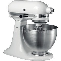 KitchenAid 4,3 L Classic Stand Mikser 5K45SSEWH