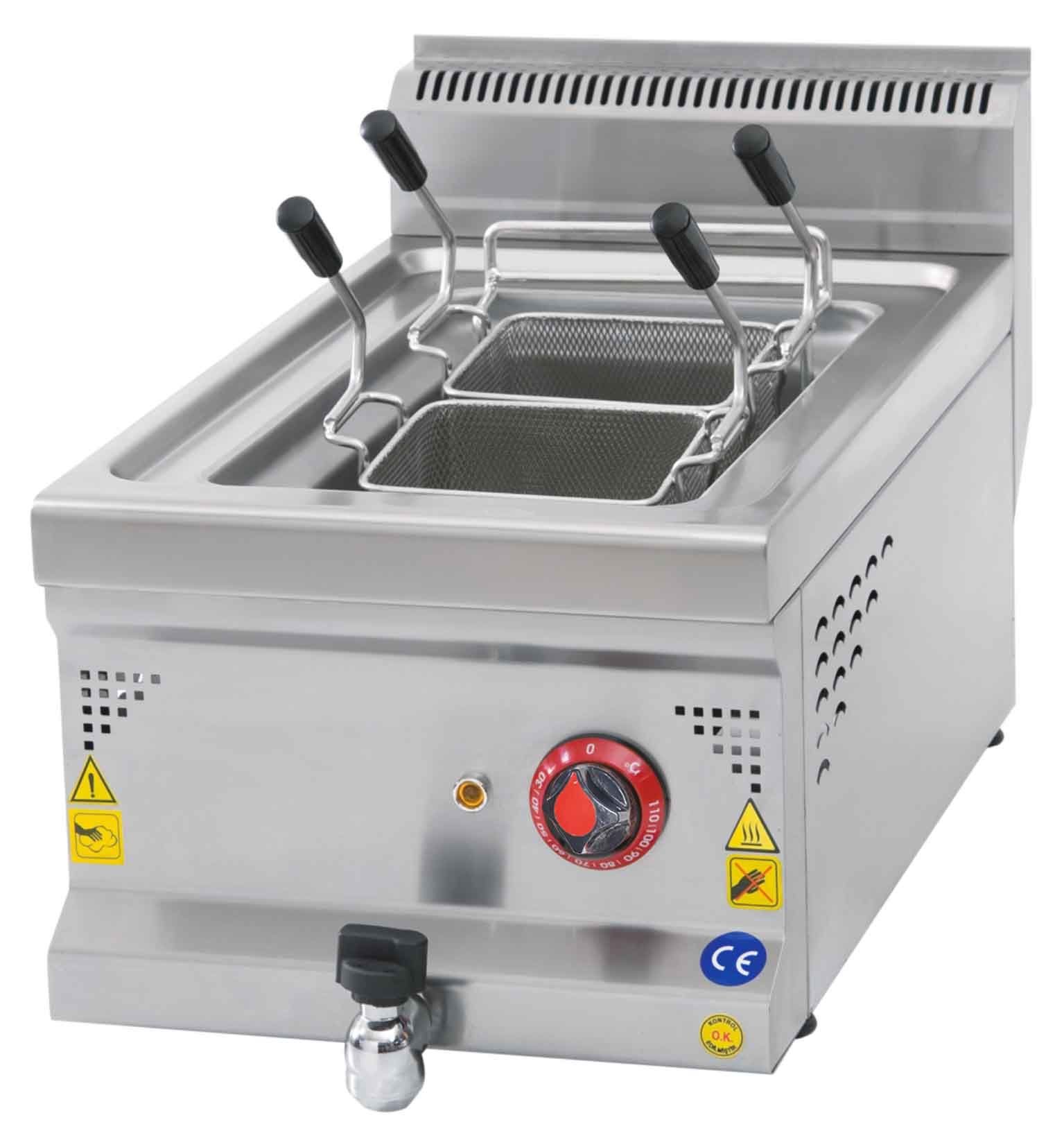 CSA İNOX - MAKARNA HASLAMA EDGE SET USTU ELEKTRIKLI 400*700*300 380V-50Hz / 6 KW