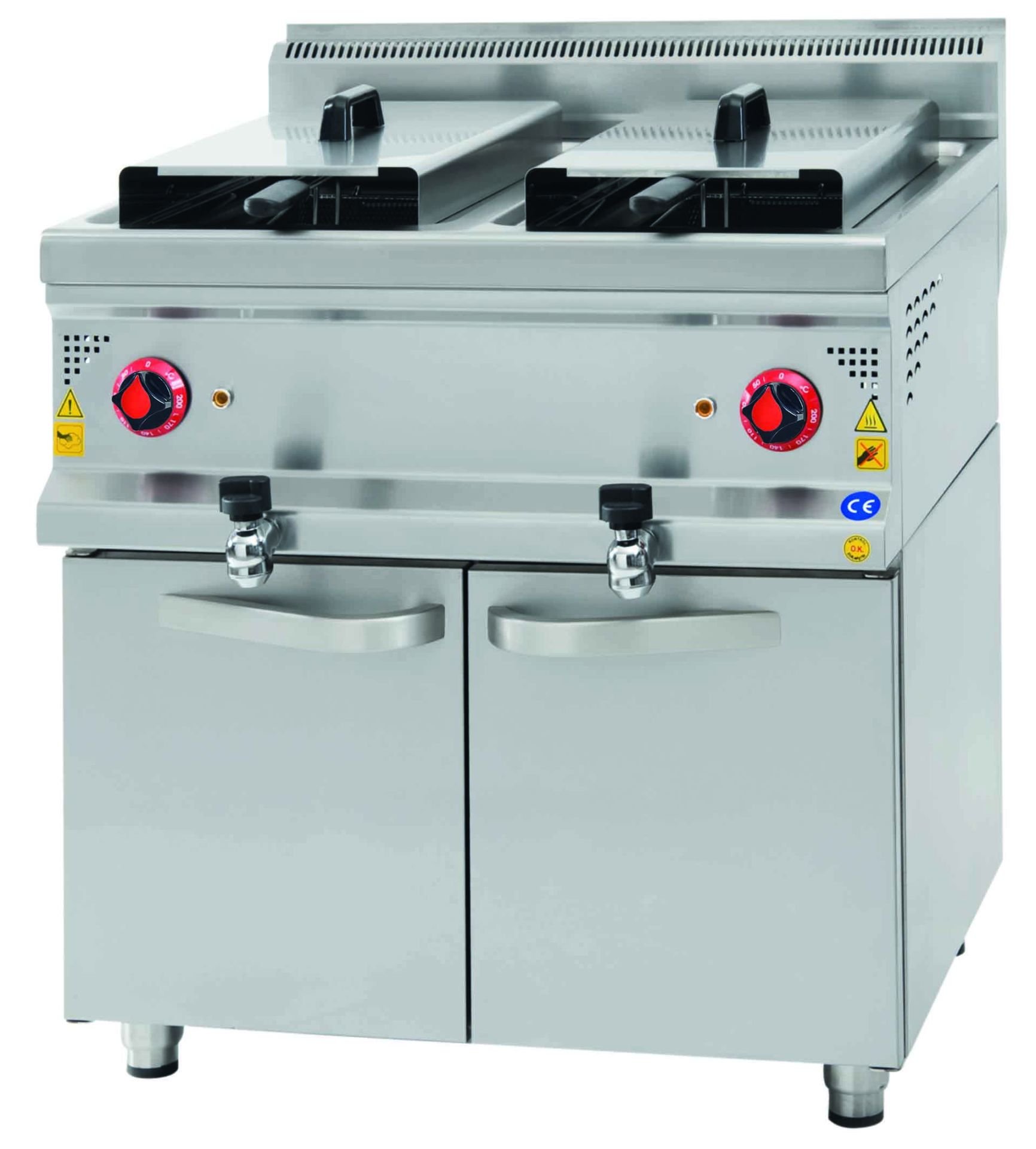 CSA İNOX - FRITOZ DOLAPLI ELEKTRIKLI 800*900*850 400V-50Hz / 36 KW