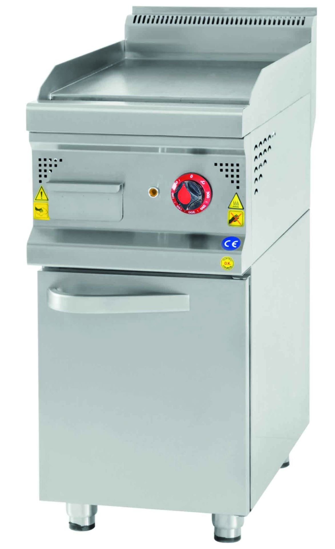 CSA İNOX - IZGARA DUZ PLEYT DOLAPLI ELEKTRIKLI 400*900*850 380V-3-50Hz / 7,5 KW