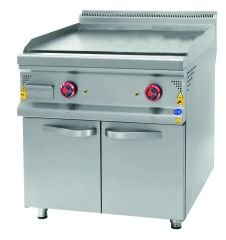 CSA İNOX - IZGARA DUZ PLEYT DOLAPLI ELEKTRIKLI 800*900*850 380V-3- 50Hz / 15KW