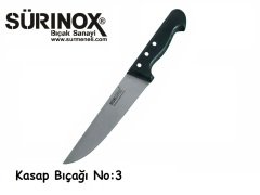 Sürinox Kasap Bıçağı No.3
