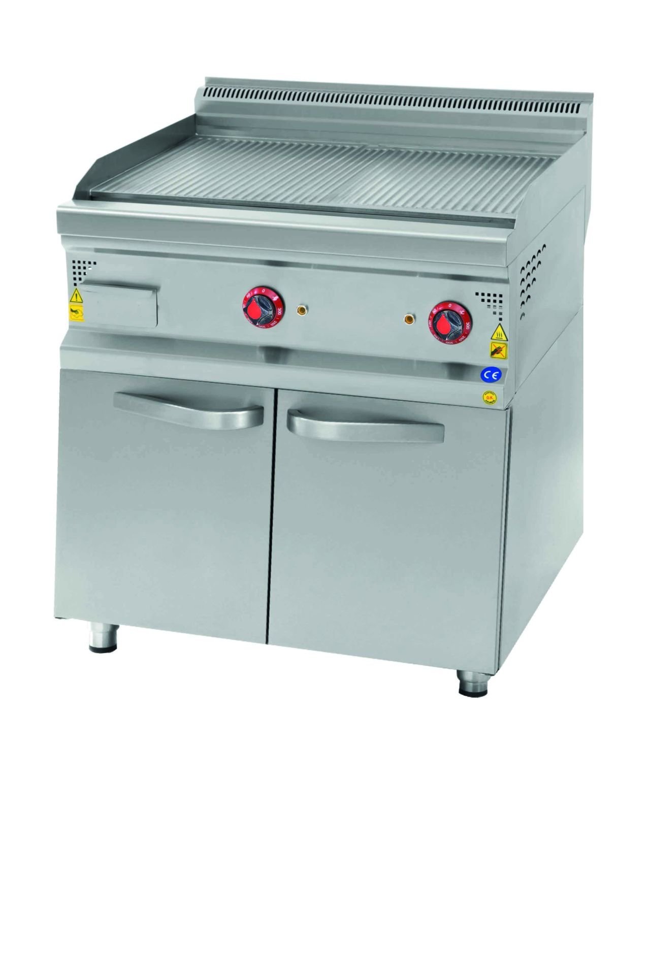 CSA İNOX - IZGARA TAM KANALLI DOLAPLI ELEKTRIKLI 800*900*850 380V-3- 50Hz / 15 KW