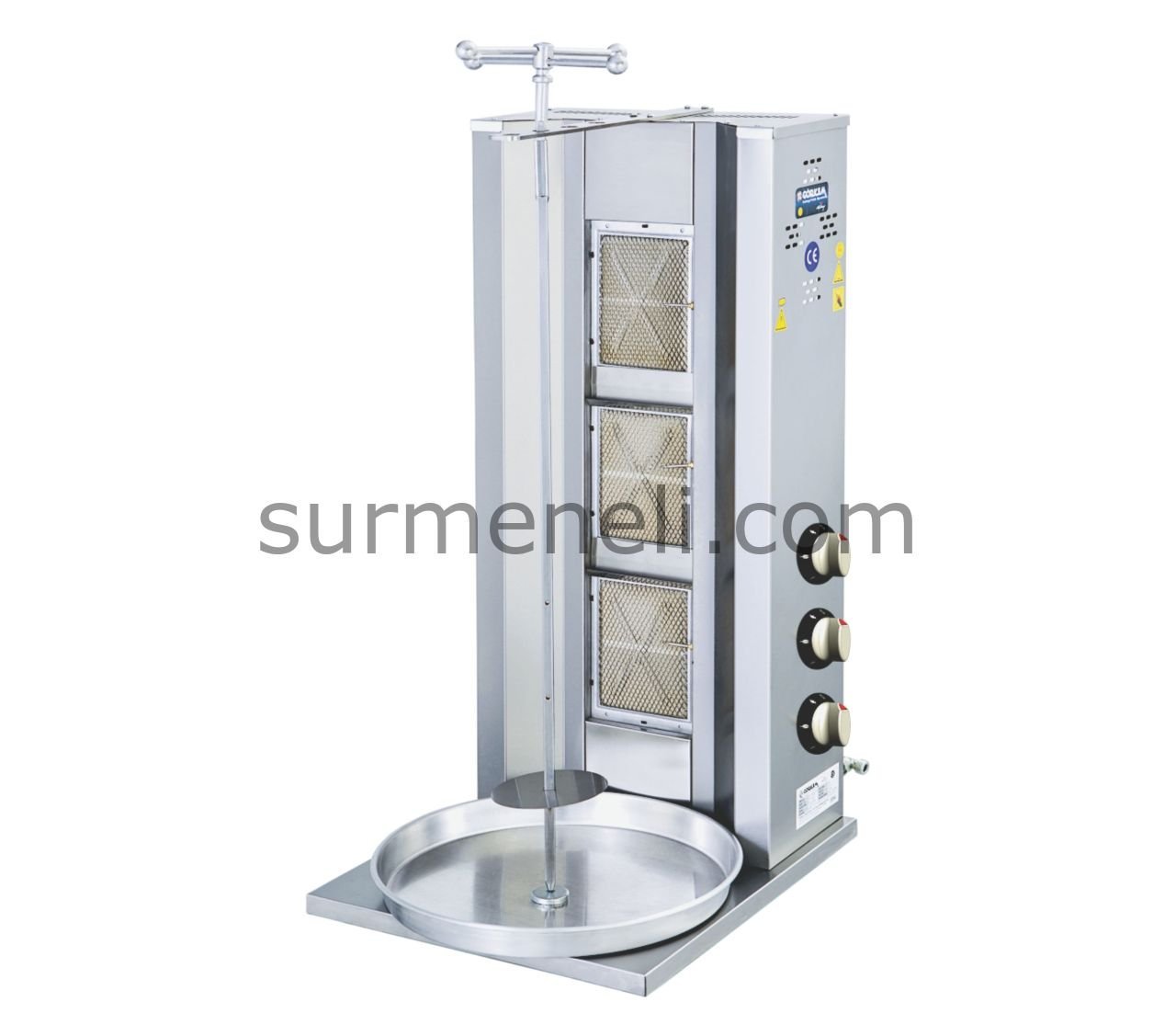 Görkem - 3 Radyanlı Döner Ocağı Gazlı Ce