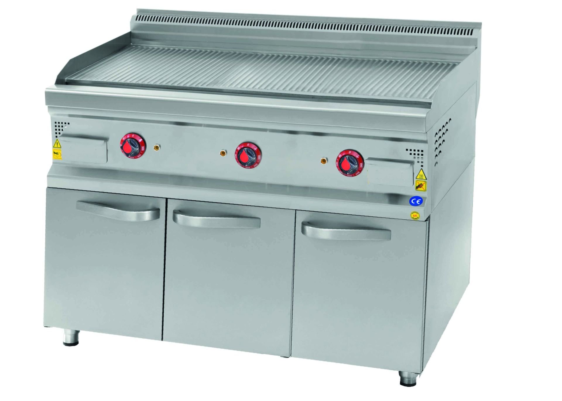 CSA İNOX - IZGARA TAM KANALLI DOLAPLI ELEKTRIKLI 1200*900*850 380V-3- 50Hz / 22.5 KW