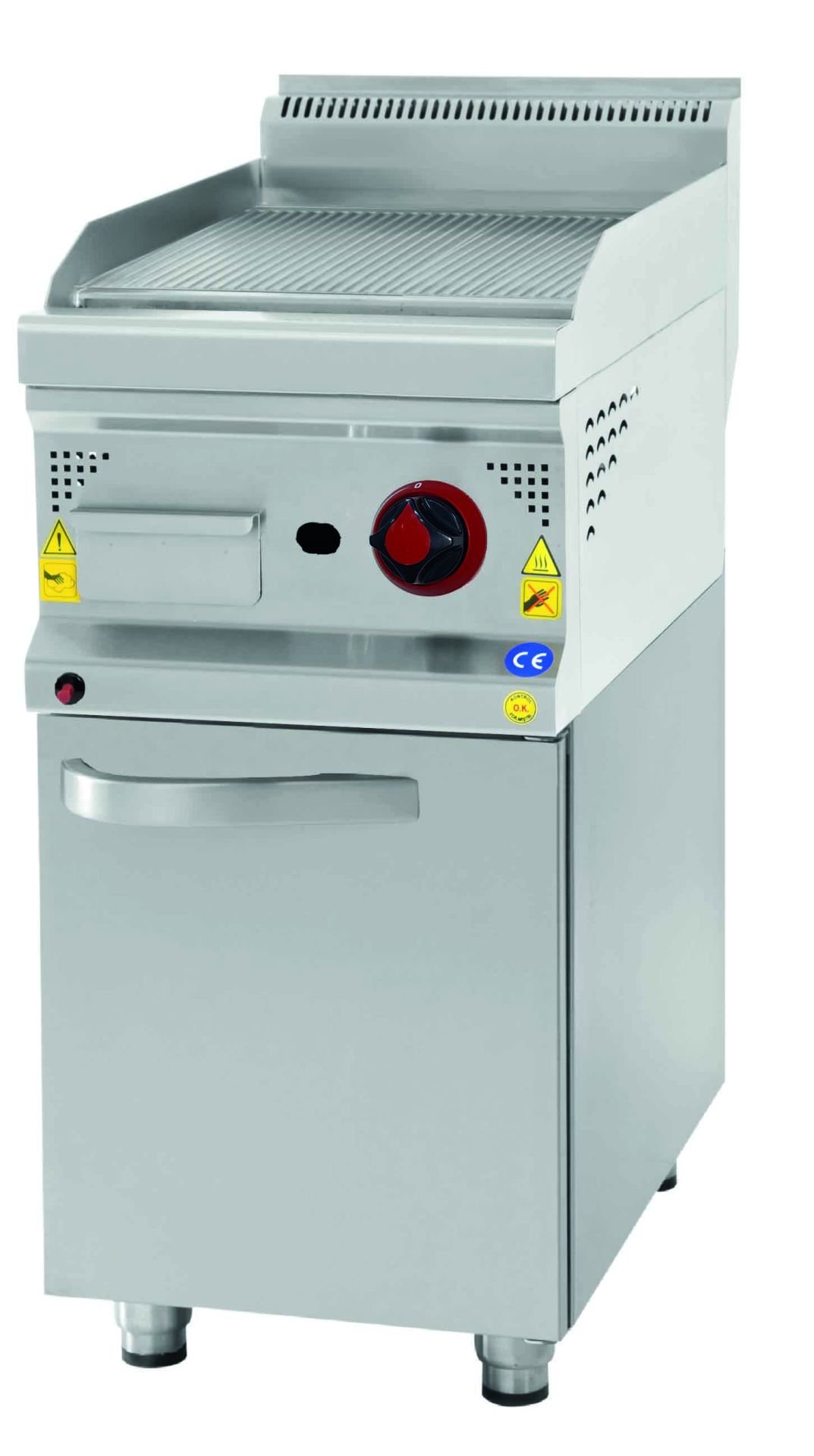 CSA İNOX - IZGARA TAM KANALLI DOLAPLI GAZLI - LPG 400*900*850 7,591 kW 30 mbar
