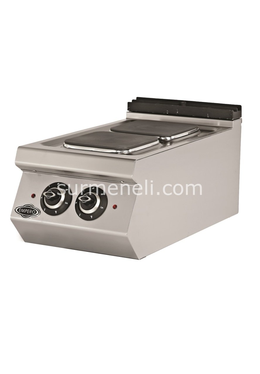 Empero - Elektrikli Ocak 2 Kare Pleytli 7Ke010