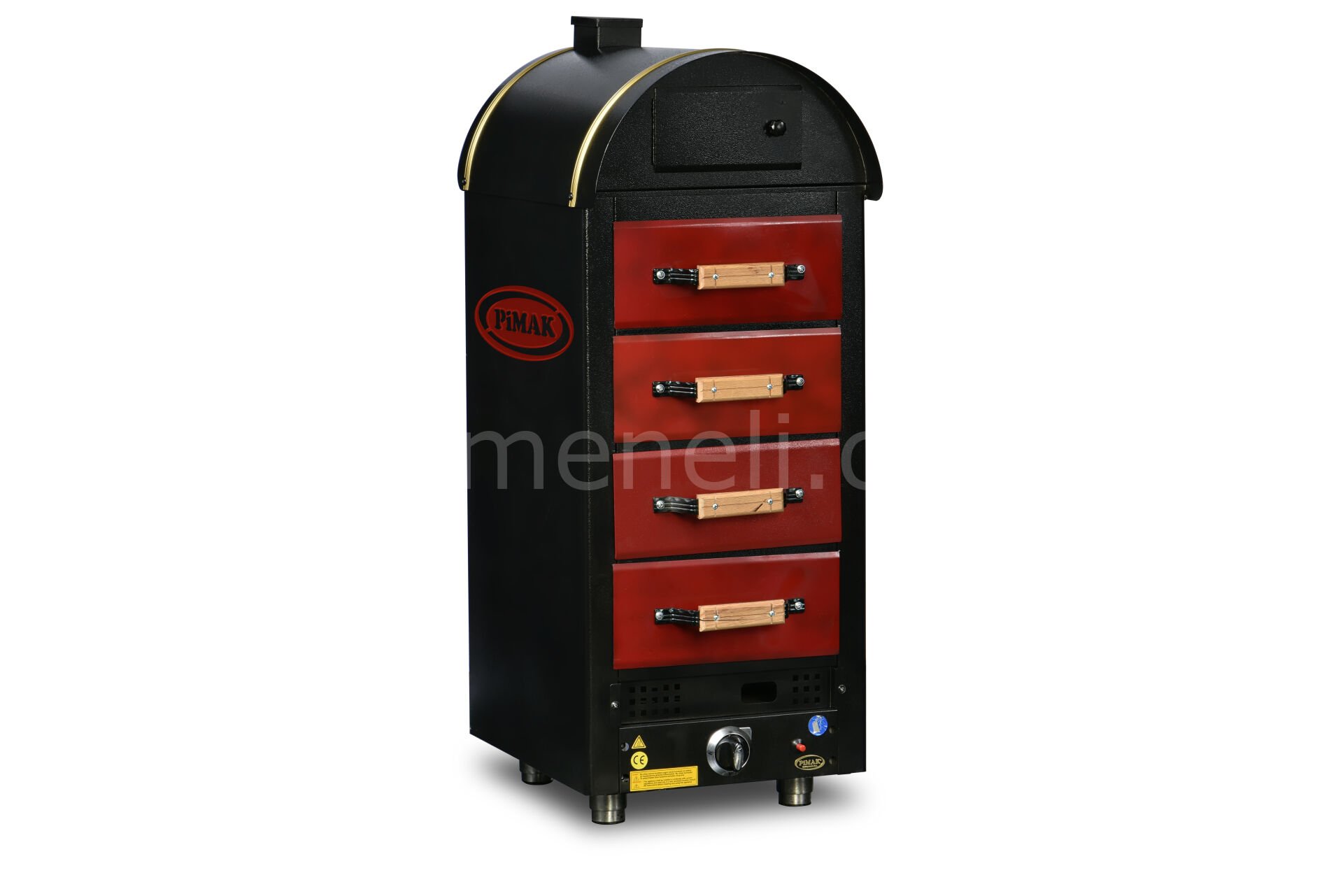 PİMAK - KF-M079-4G KUMPİR FIRIN DG/LPG 4 ÇEKMECELİ