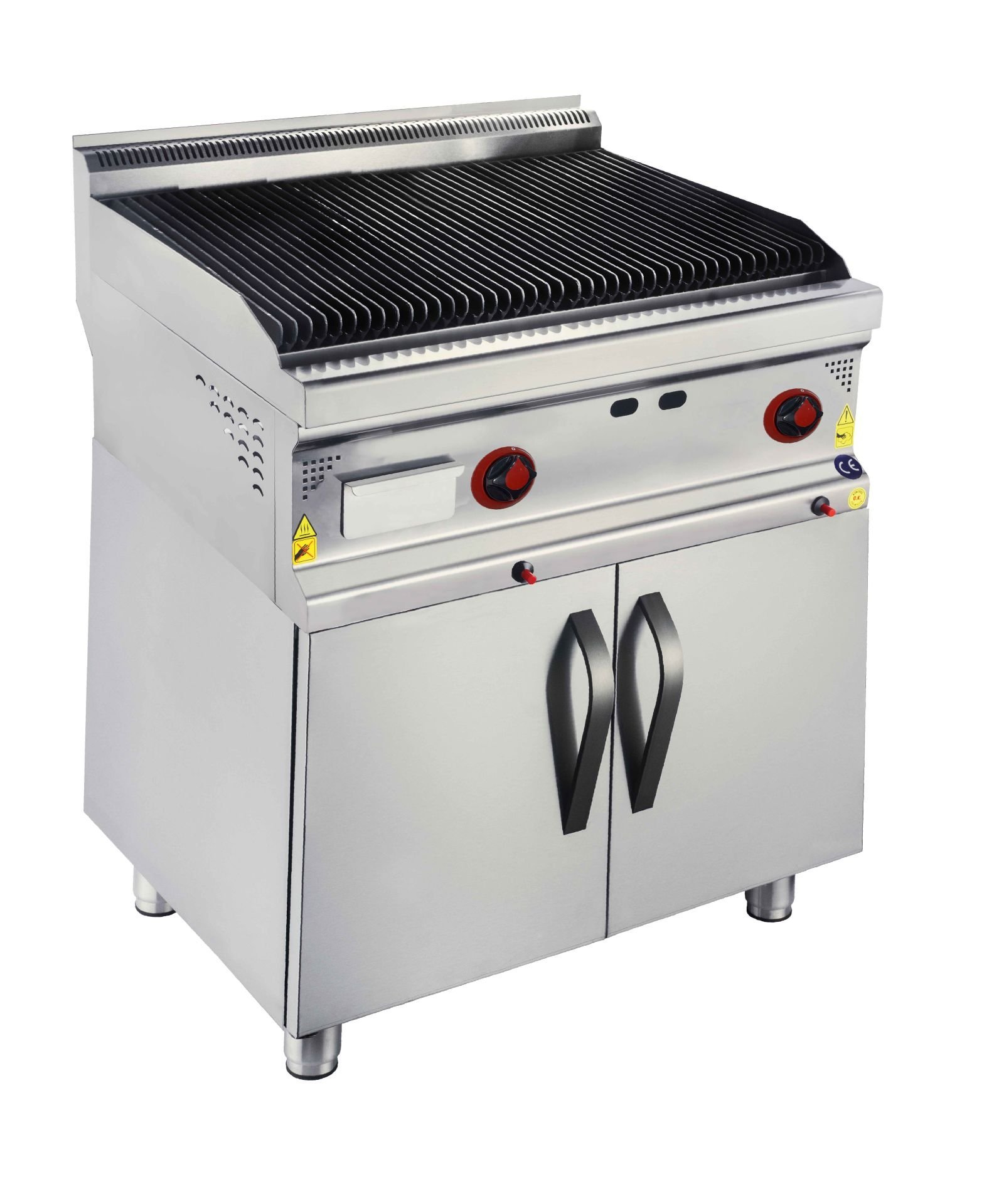 CSA İNOX - IZGARA LAVATAS DOKUM DOLAPLI GAZLI 800*900*850 17,339 kW 20 mbar