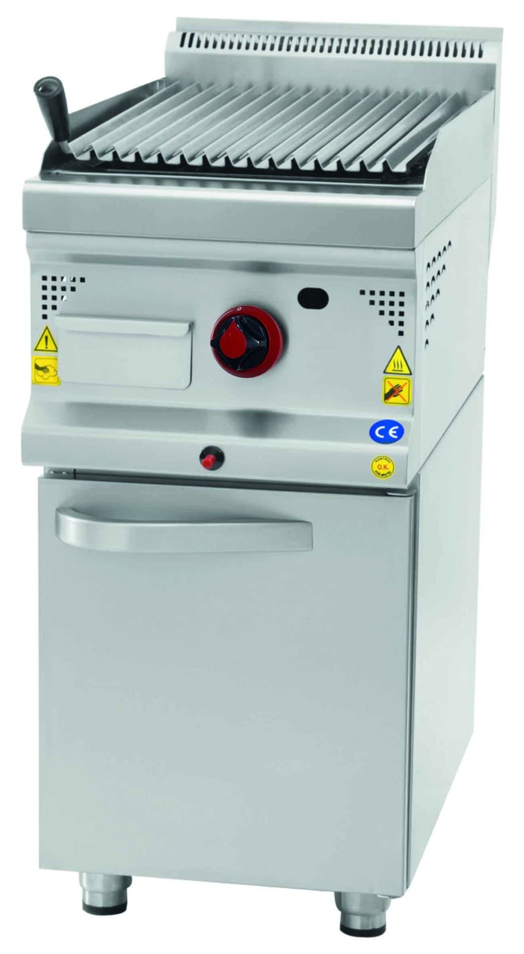 CSA İNOX - IZGARA SULU BALIK SIRTI DOLAPLI GAZLI 400*900*850 8,670 kW 20 mbar
