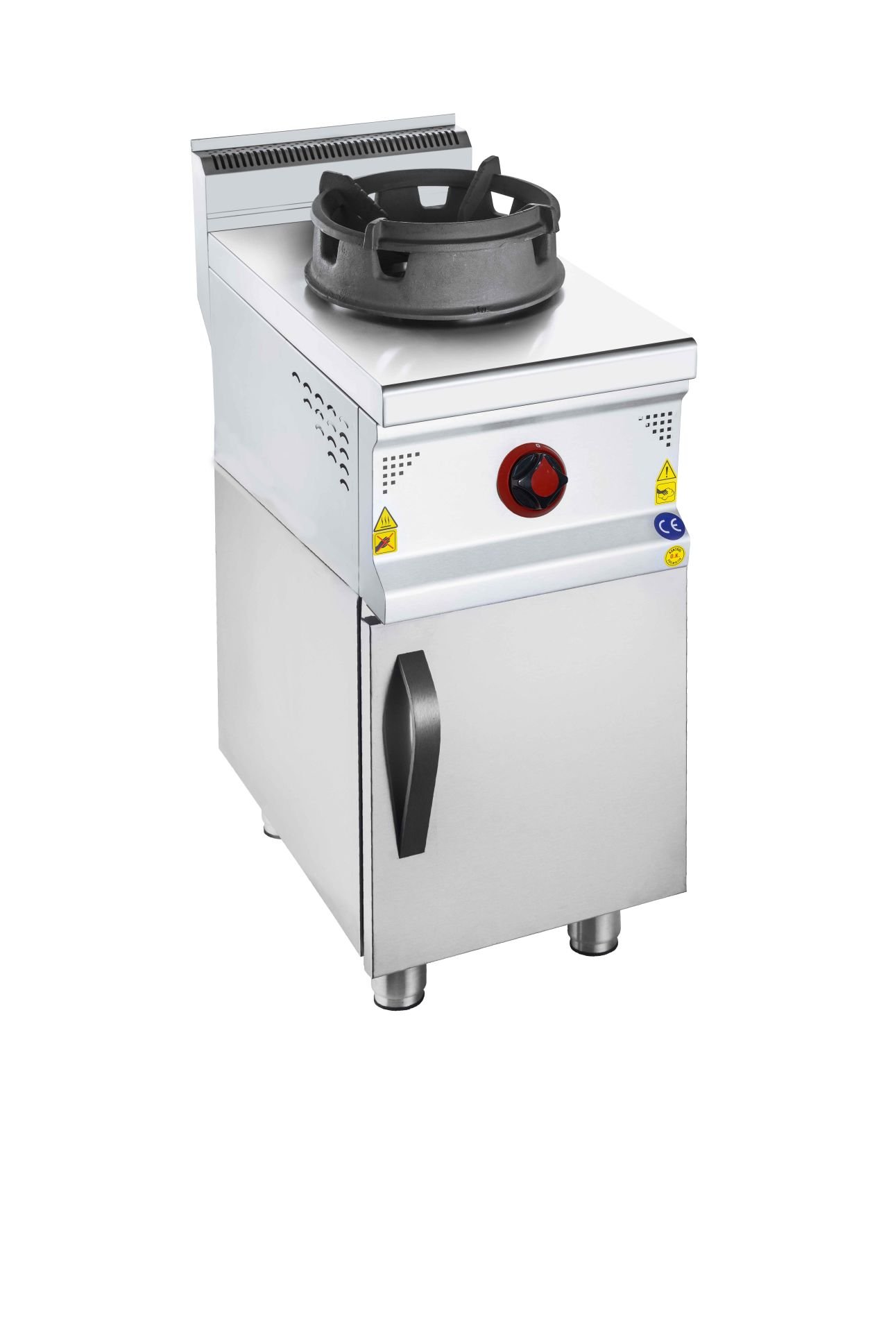 CSA İNOX - OCAK WOK DOLAPLI GAZLI - LPG 400*900*850 15,491 kW 30 mbar