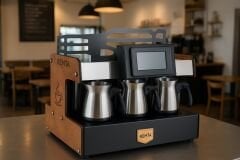 Remta RTK03 Türk Kahve Makinesi – 3 Cezveli Elektrikli Sanayi Tipi | 1600 W Güçlü Performans, Bol Köpüklü Kahve Deneyimi