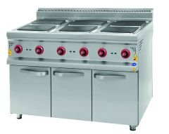 CSA İNOX - OCAK DOLAPLI ELEKTRIKLI 1200*900*850 380V-3- 50Hz / 24 KW