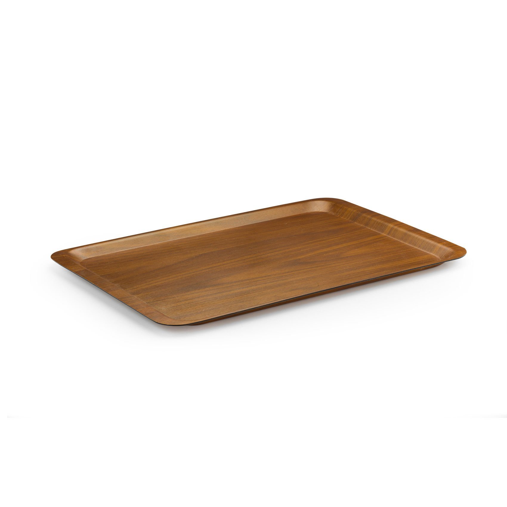 TRİA - FL3253SWM Flatline Kraft Tepsi (32x53 cm) Sade Ceviz Mat