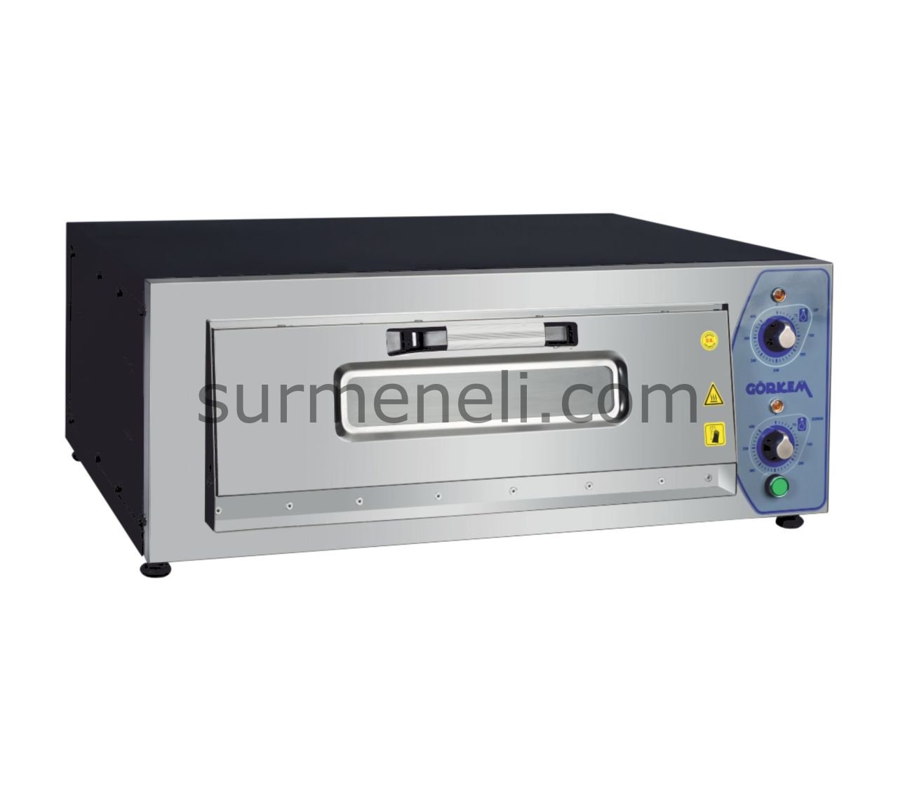 Görkem - 620*620 Tek Katlı Pizza Fırını Elektrikli 30*4