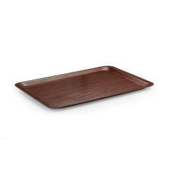 TRİA - FL3244SMM Flatline Kraft Tepsi (32x44 cm) Sade Maun Mat
