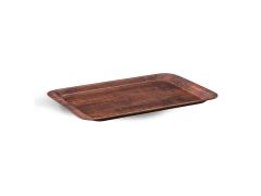 TRİA - FL3244SKM Flatline Kraft Tepsi (32x44 cm) Sade Kestane Mat