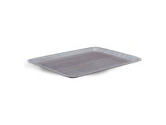 TRİA - FL3244SGM Flatline Kraft Tepsi (32x44 cm) Sade Uzay Gri Mat