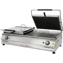 Görkem - 8 Dilim Çift Kapaklı Tost Makinesi Elektrikli