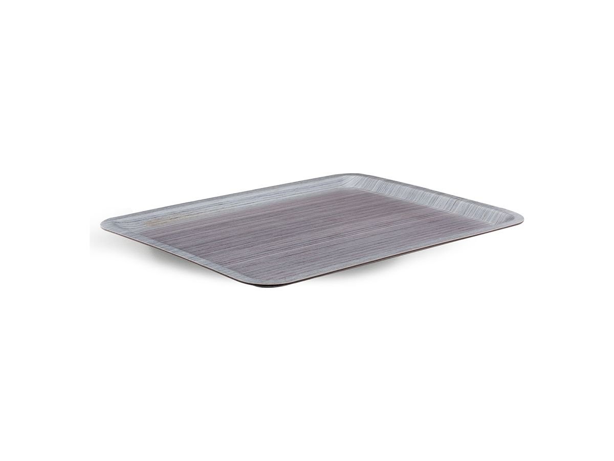 TRİA - FL3244KGM Flatline Kraft Tepsi (32x44 cm) Kaymaz Uzay Gri Mat