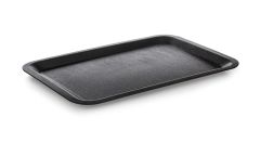 TRİA - FL2030SCM Flatline Kraft Tepsi (20x30 cm) Sade Karbon Siyah Mat