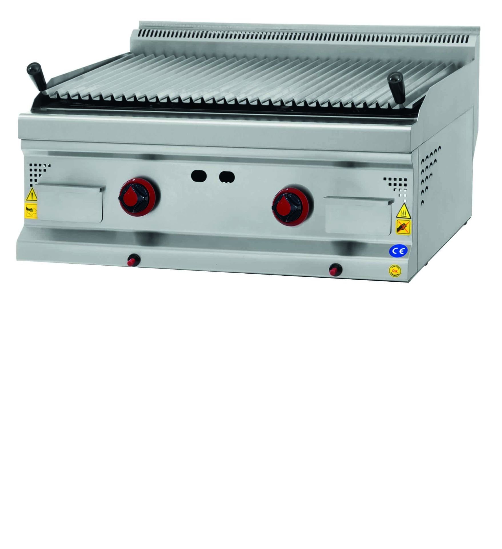 CSA İNOX - IZGARA SULU BALIK SIRTI SET USTU GAZLI - LPG 800*900*300 15,181 kW 30 mbar