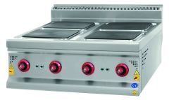 CSA İNOX - OCAK SET USTU ELEKTRIKLI 800*900*300 380V-3- 50Hz / 16 KW