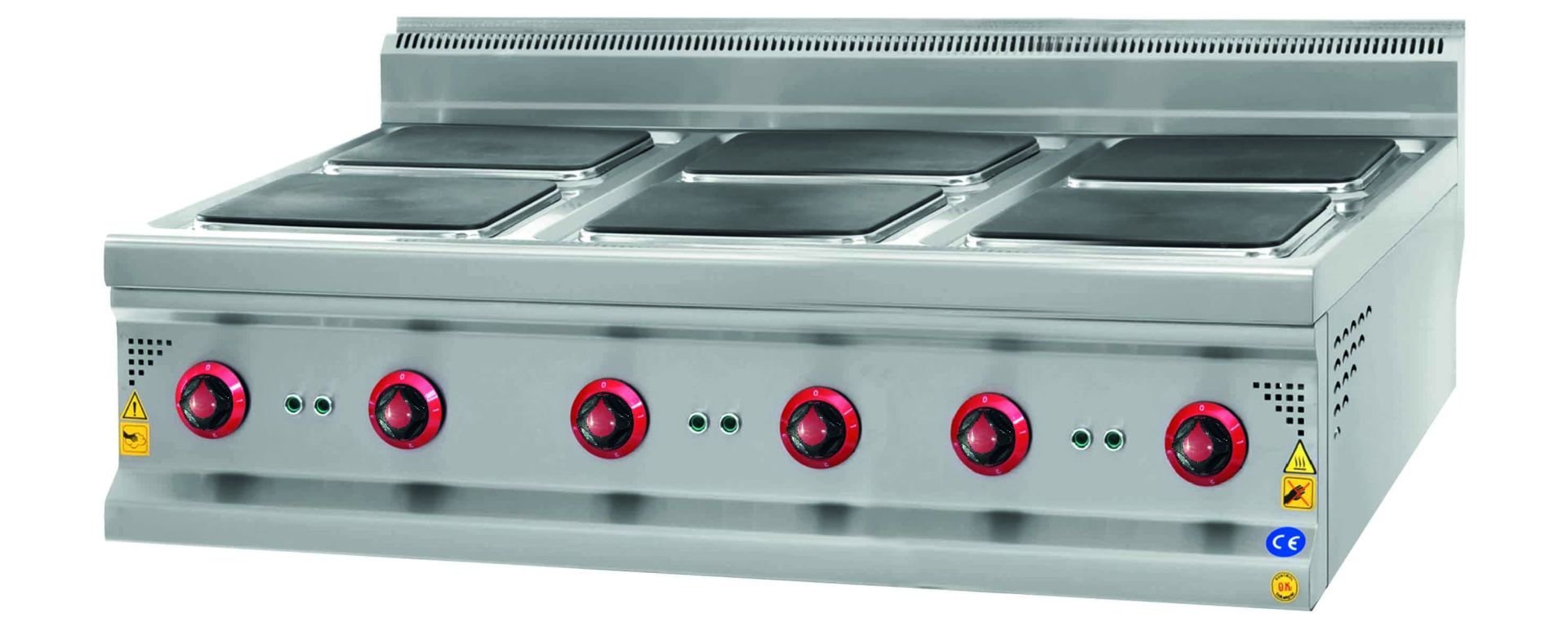 CSA İNOX - OCAK SET USTU ELEKTRIKLI 1200*900*300 380V-3- 50Hz / 24 KW