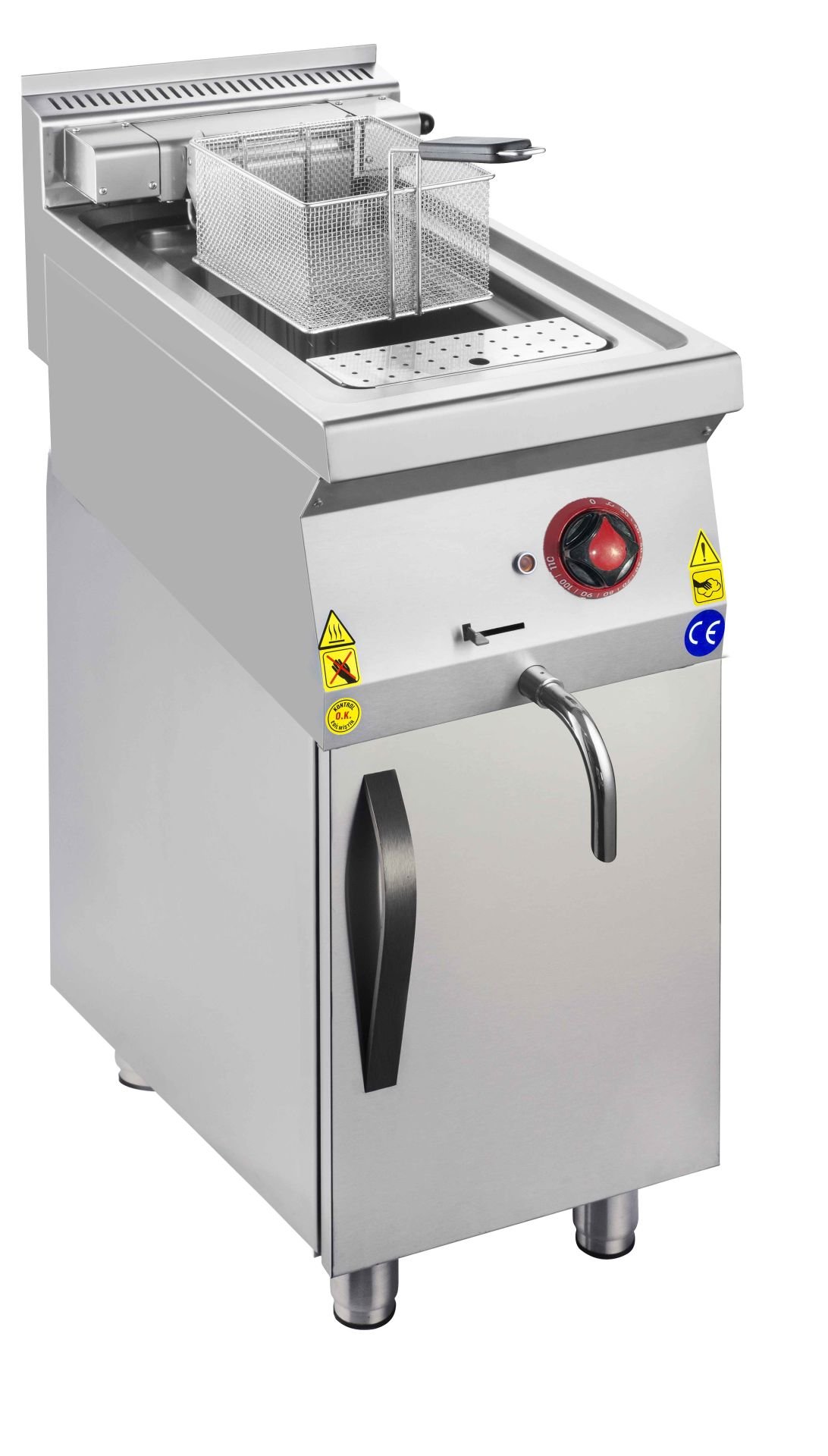 CSA İNOX - FRITOZ EDGE SERI DOLAPLI ELEKTRIKLI 400*900*850 380V-3- 50Hz / 18 KW