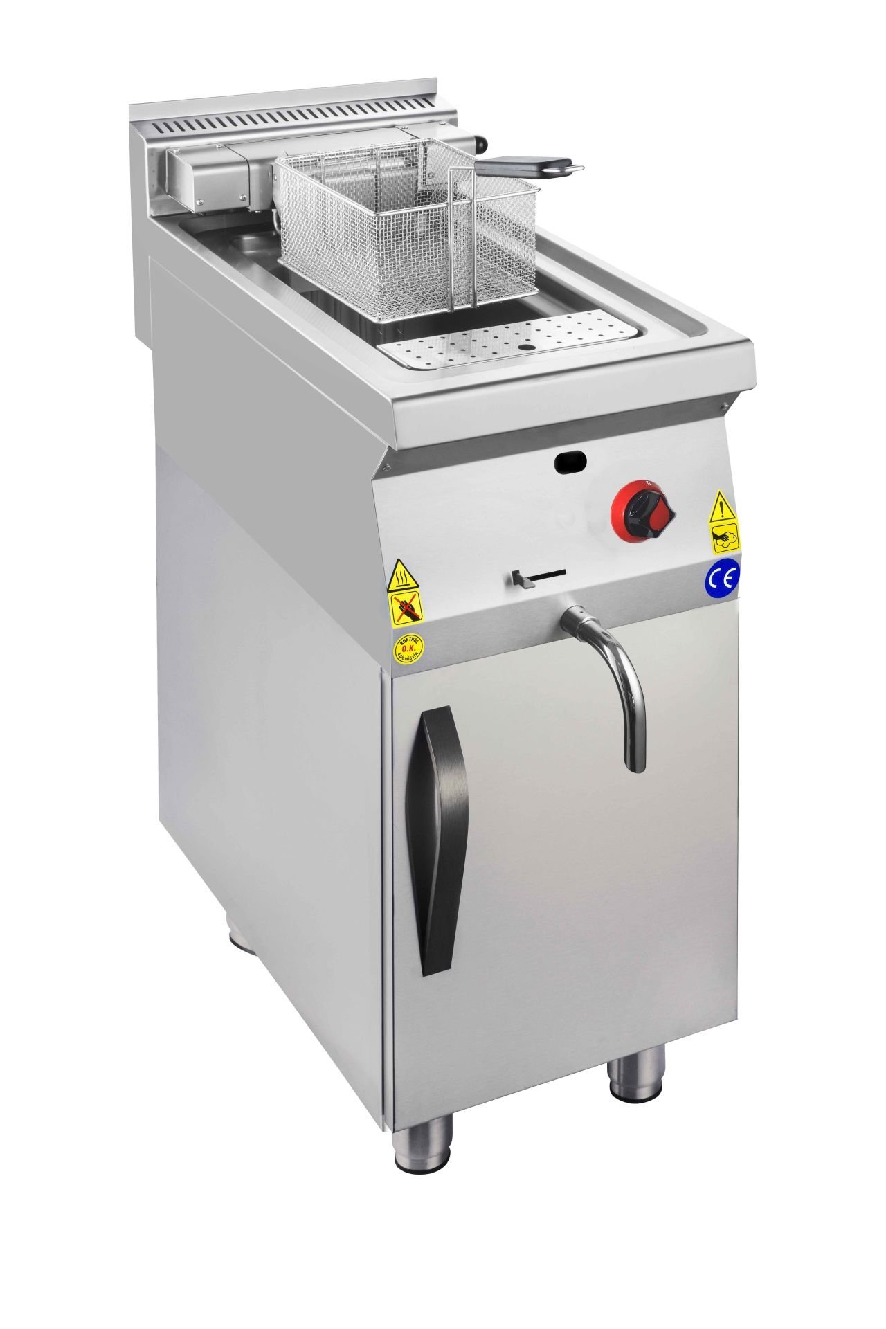 CSA İNOX - FRITOZ EDGE SERI DOLAPLI GAZLI 400*900*850 8,670 kW 20 mbar