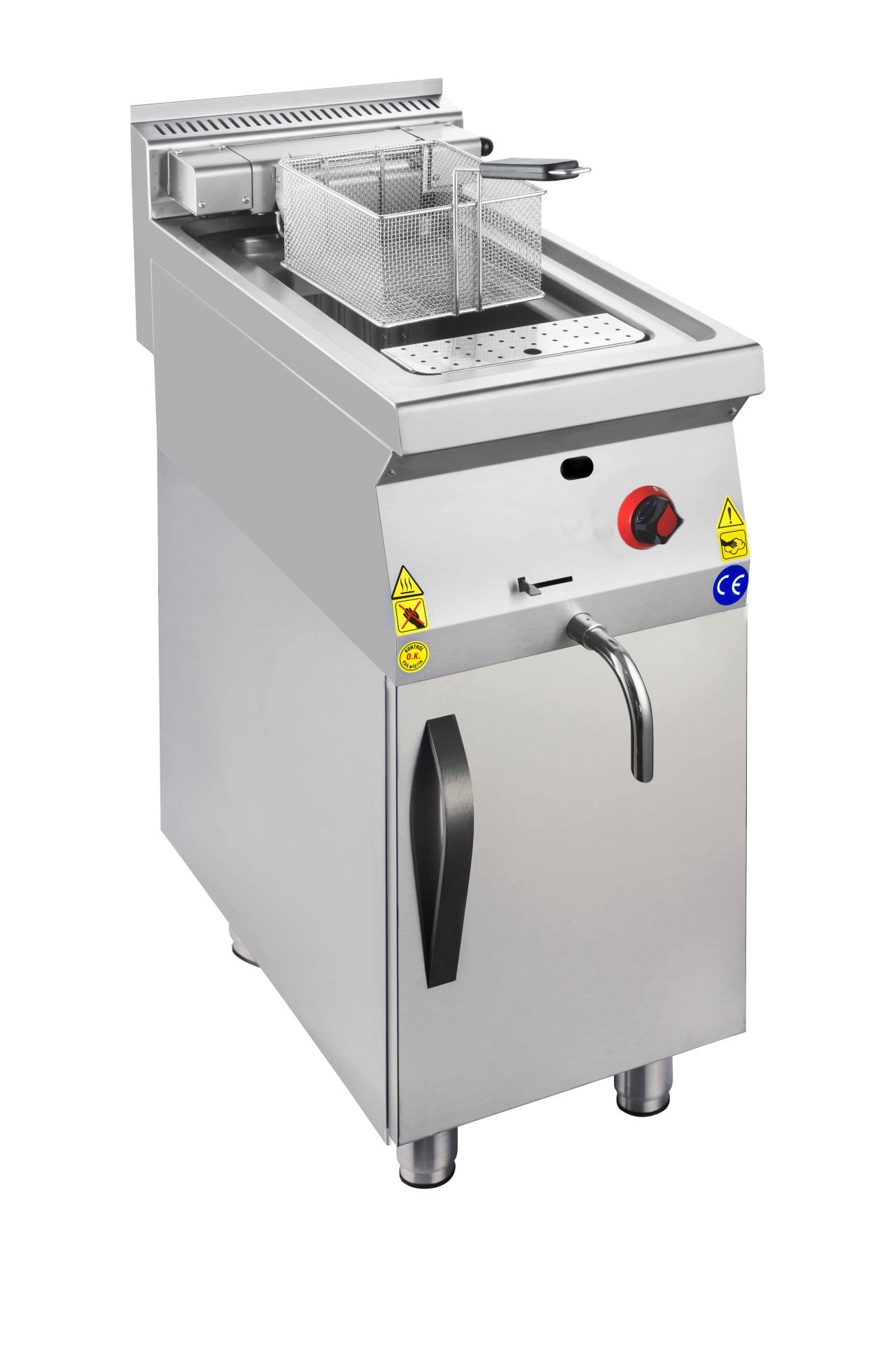 CSA İNOX - FRITOZ EDGE SERI DOLAPLI GAZLI - LPG 400*900*850 11,192 kW 30 mbar