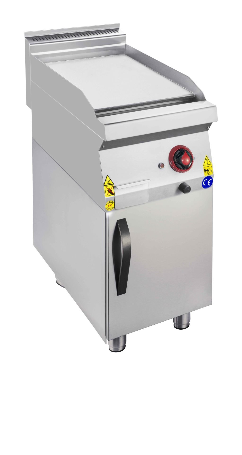CSA İNOX - IZGARA EDGE DUZ PLEYT DOLAPLI ELEKTRIKLI 400*900*850 380V-3-50Hz / 7,5 KW