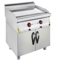CSA İNOX - IZGARA EDGE DUZ PLEYT DOLAPLI ELEKTRIKLI 800*900*850 380V-3- 50Hz / 15KW