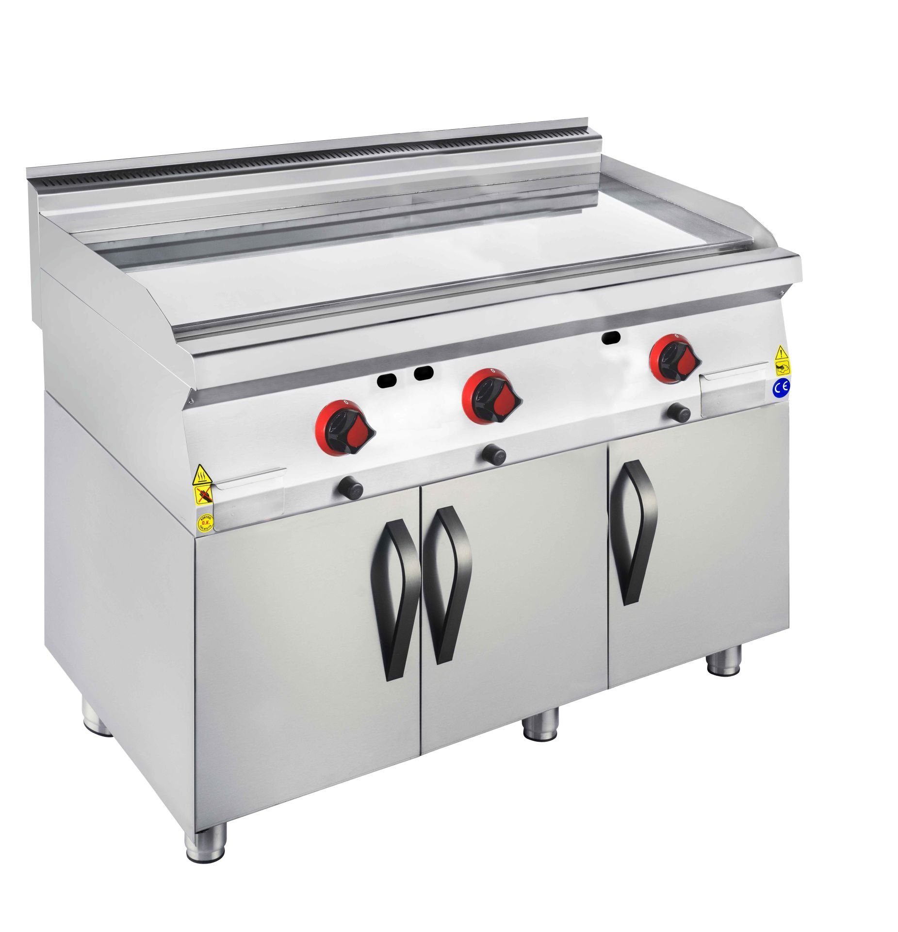 CSA İNOX - IZGARA EDGE DUZ PLEYT DOLAPLI GAZLI - LPG 1200*900*850 22,772 kW 30 mbar