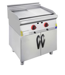 CSA İNOX - IZGARA EDGE YARI KANALLI DOLAPLI GAZLI 800*900*850 17,339 kW 20 mbar