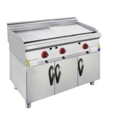 CSA İNOX - IZGARA EDGE YARI KANALLI DOLAPLI GAZLI - LPG 1200*900*850 22,772 kW 30 mbar