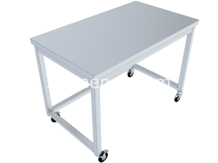 Hareketli Çalışma Tezgahları 70'lik 304 KALİTE PASLANMAZ